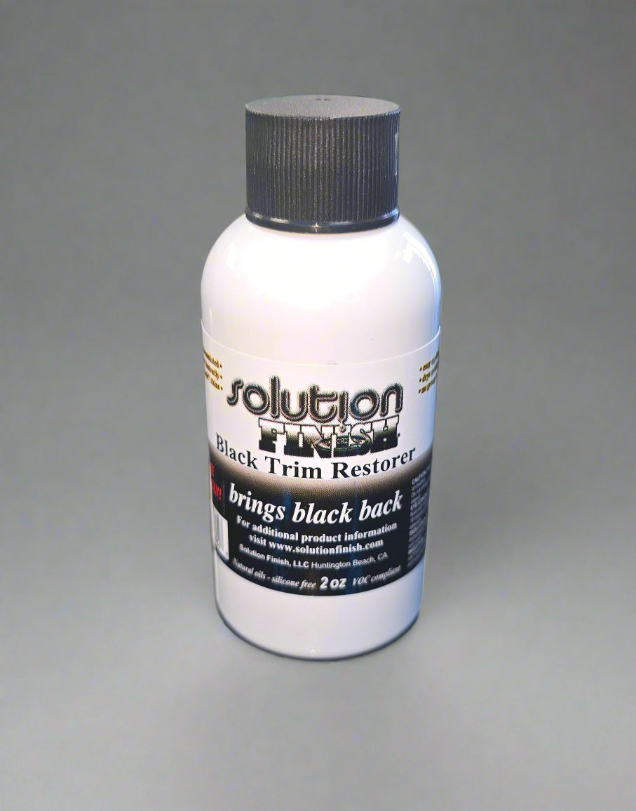 Solution Finish Black Trim Restorer