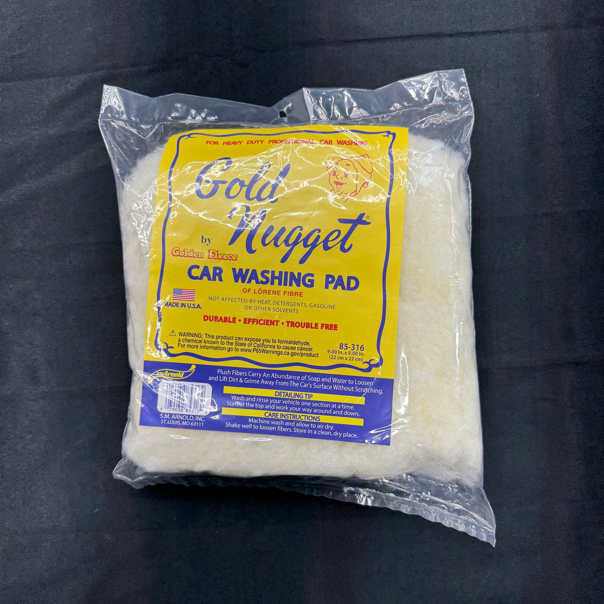 Gold Nugget Car Washing Mitt