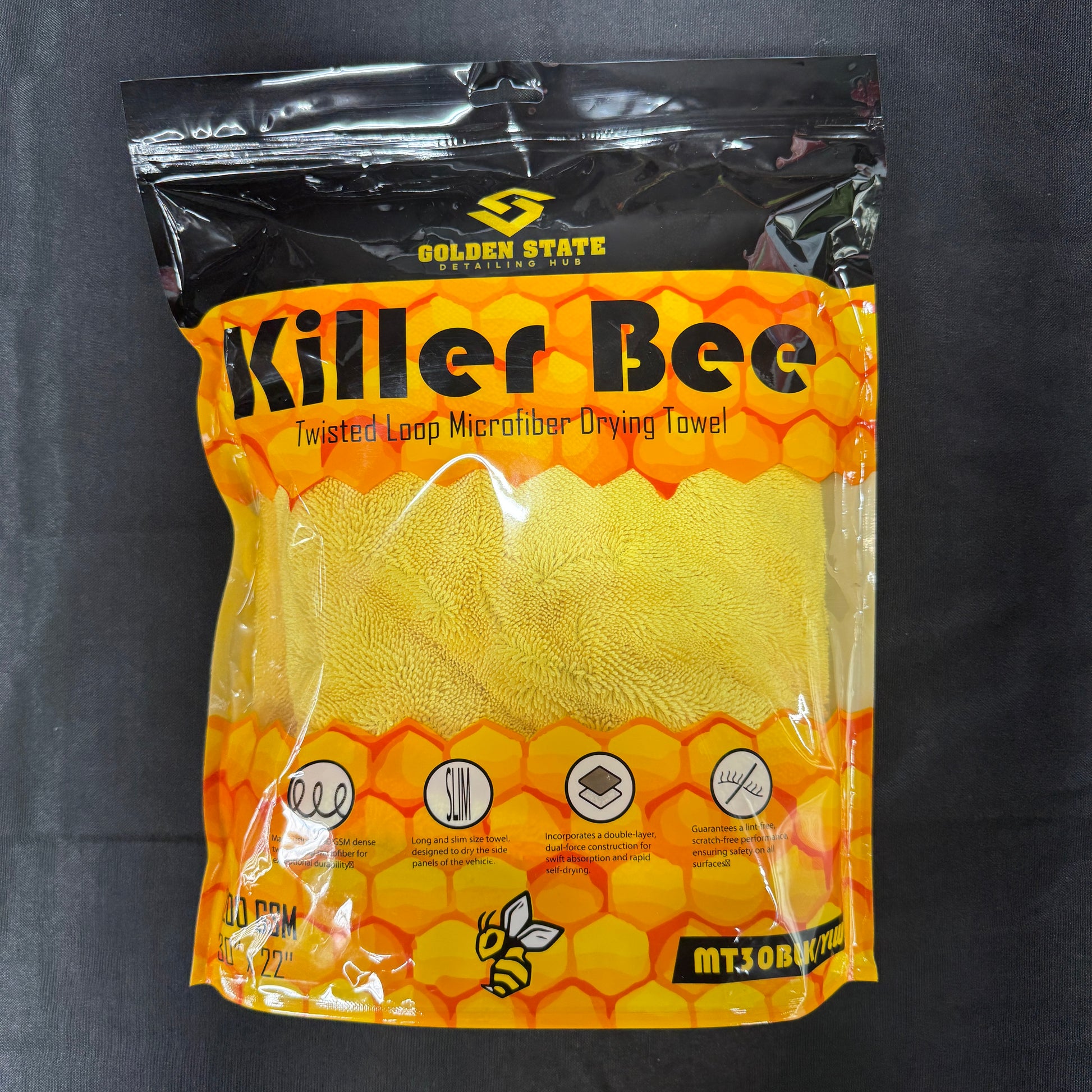 Golden State Killer Bee Drying Towel