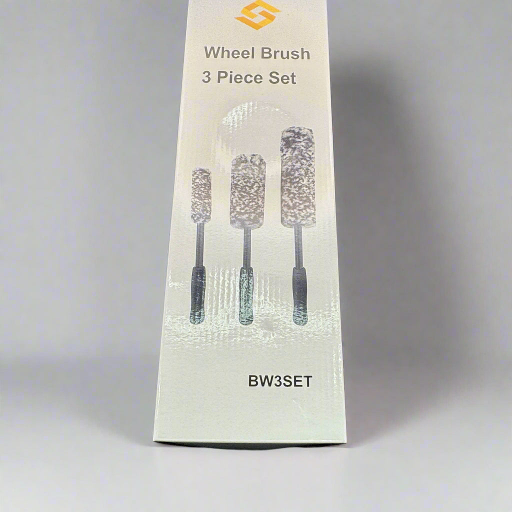 Golden State 3 Piece Wheel Brush Set