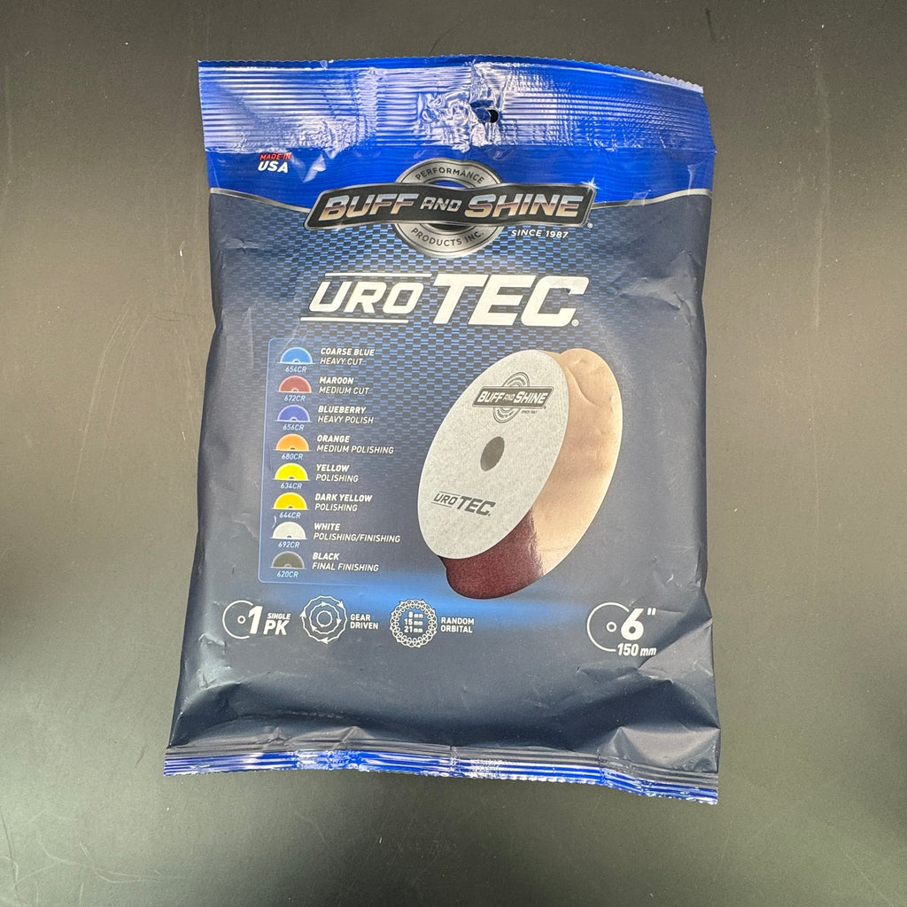 Buff & Shine Maroon Foam Medium Cut Pad