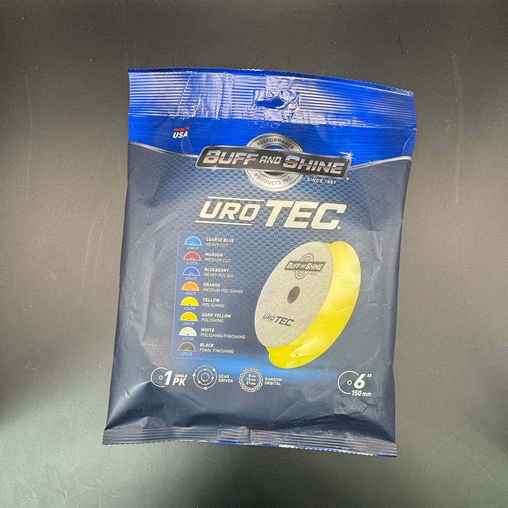Buff & Shine Uro Tec Foam Yellow Polishing Pad