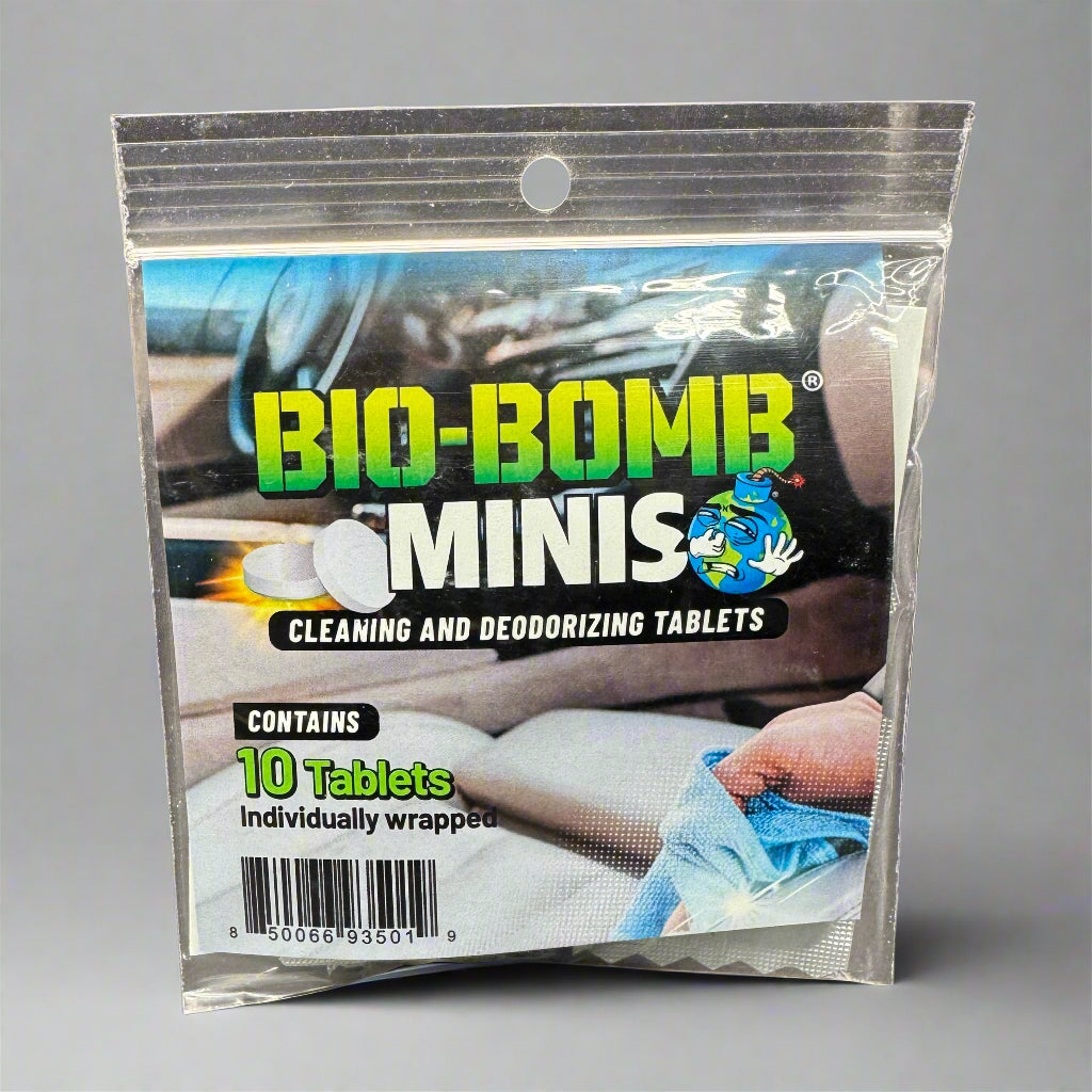 Bio-Bombs Minis Cleaning and Deodorizing Tablets 10 Pack