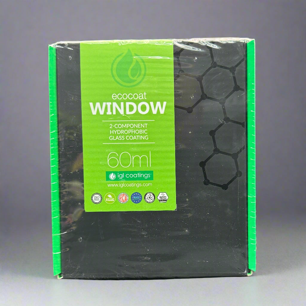 IGL Coatings Ecocoat Window 2 Component Hydrophopbic Glass Coating 60ml