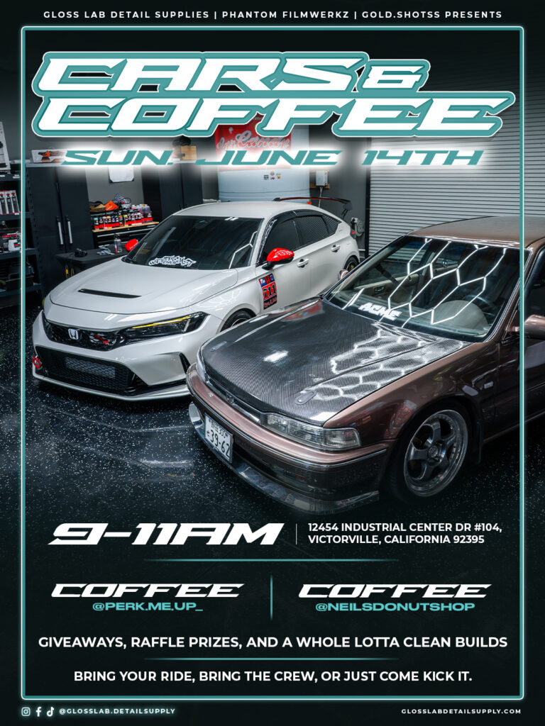 Gloss Lab - Cars and Coffee June 2026 - Feed Post 3